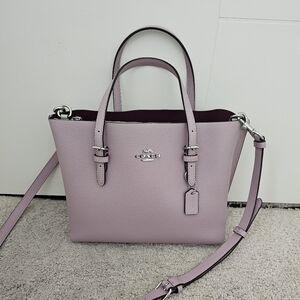 Authentic Coach Lavender Mollie Tote Bag